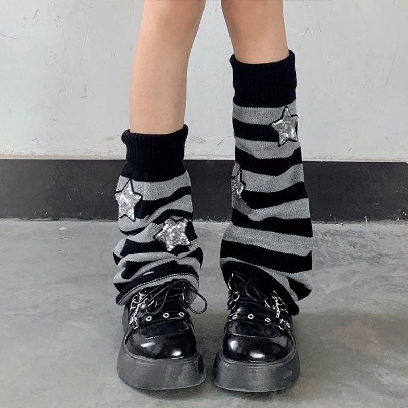 ถุงเท้าลายทางสไตล์โกธิคคริสต์ม - Women'S Emo Accessories บทวิจารณ์และราคา