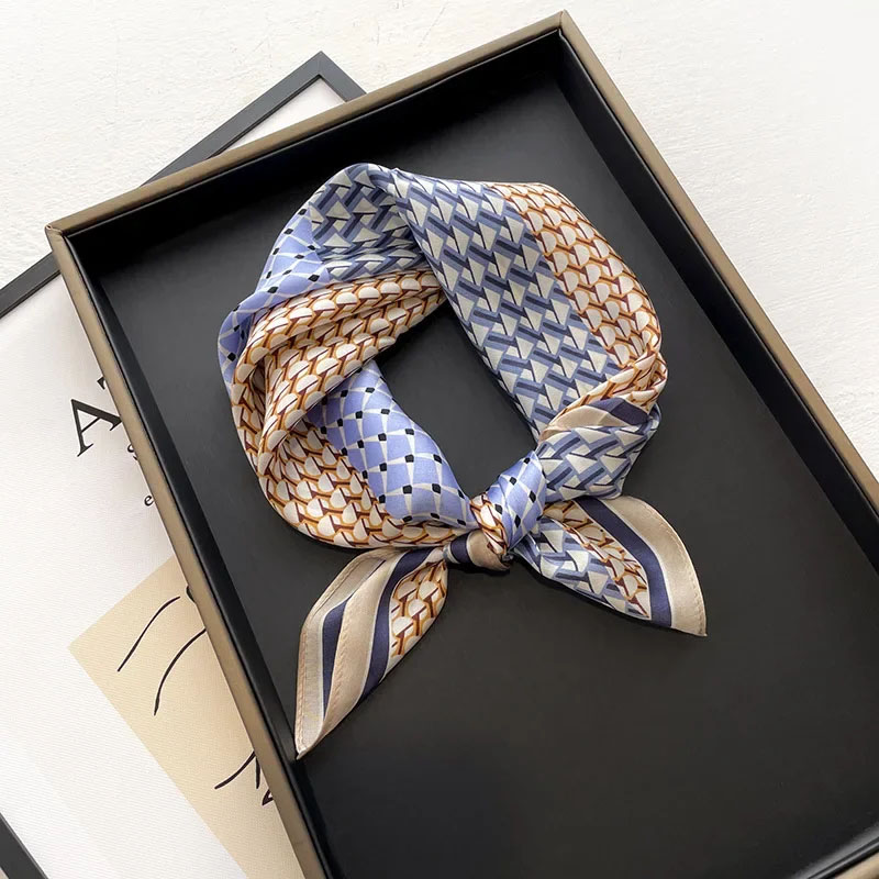 ผ้าพันคอผู้หญิงใหม่ฤดูใบไม้ผลิ - Silk Scarf Square บทวิจารณ์และราคา