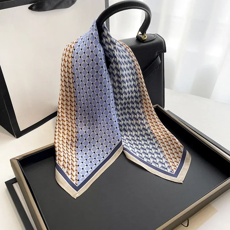 ผ้าพันคอผู้หญิงใหม่ฤดูใบไม้ผลิ - Silk Scarf Square บทวิจารณ์และราคา