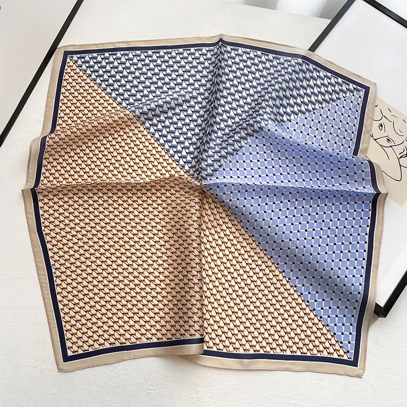 ผ้าพันคอผู้หญิงใหม่ฤดูใบไม้ผลิ - Silk Scarf Square บทวิจารณ์และราคา