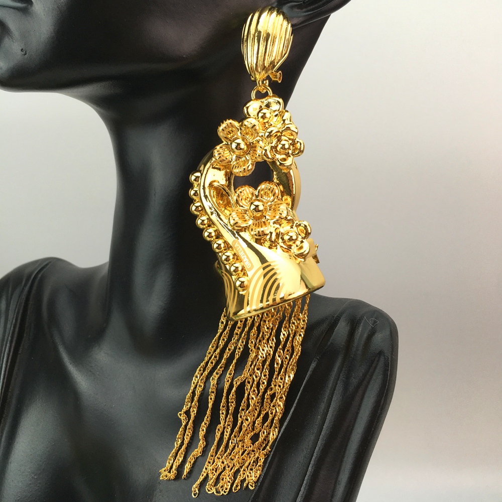 Yuminglai ต่างหูรูปหยดน้ำน้ำใบ - Women Accessories Dubai บทวิจารณ์และราคา