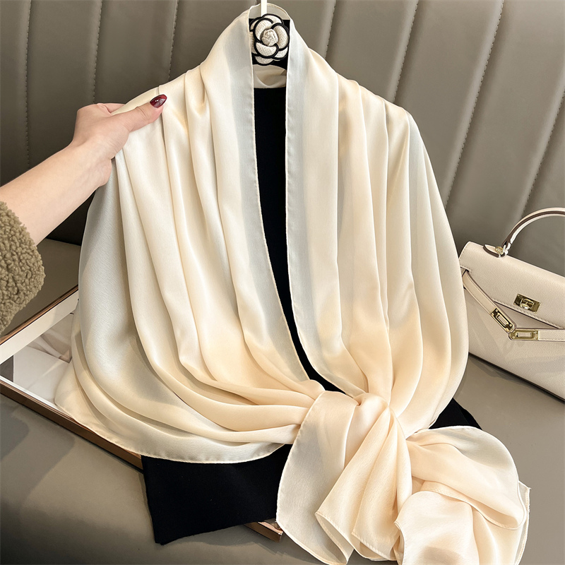 2024 แบรนด์หรูฤดูใบไม้ผลิขนาดใ - Silk Scarf Square บทวิจารณ์และราคา