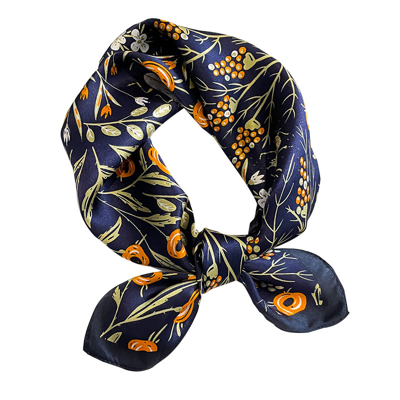 ผ้าพันคอไหมแท้ 100% แฟชั่นปี 2 - Silk Scarf Square บทวิจารณ์และราคา
