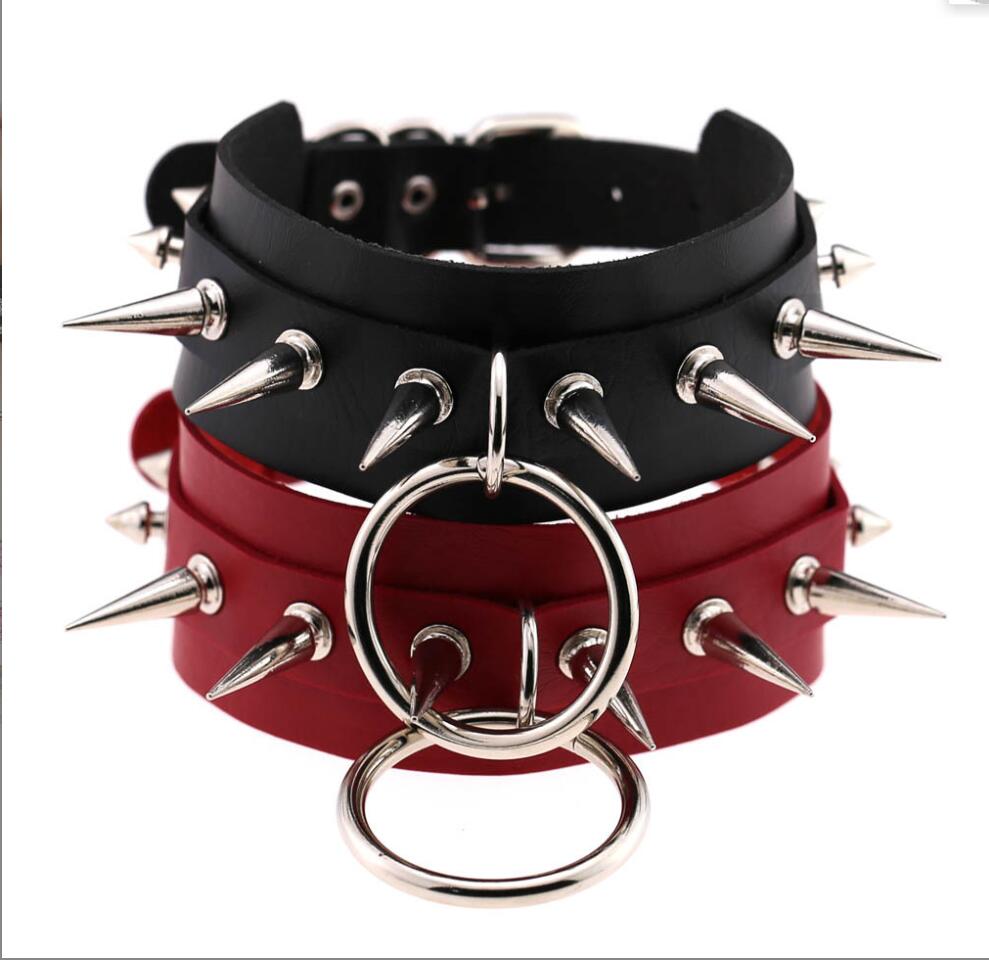 สร้อยคอแบบโชกเกอร์แบบยาวมีหนาม - Women'S Emo Accessories บทวิจารณ์และราคา